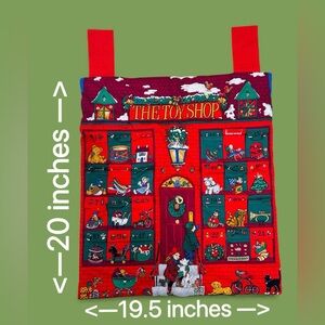 Red Toy Shop Advent Calendar